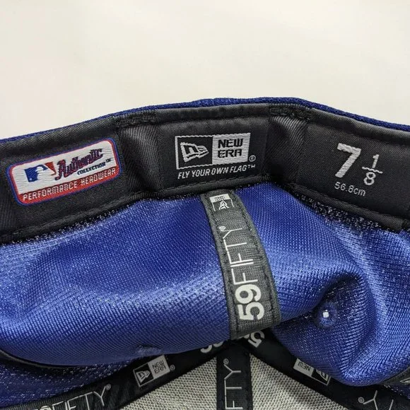 New Era 59Fifty MLB Texas Rangers Men's Baseball Cap Fitted Hat - size 7 1/8 - Picture 8 of 8